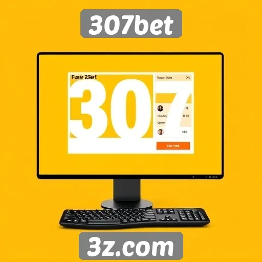 Estudo sobre a interface do usuário do 307bet